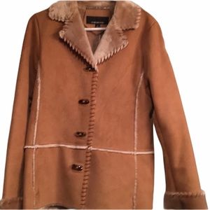 Jones New York soft coat jacket S small warm